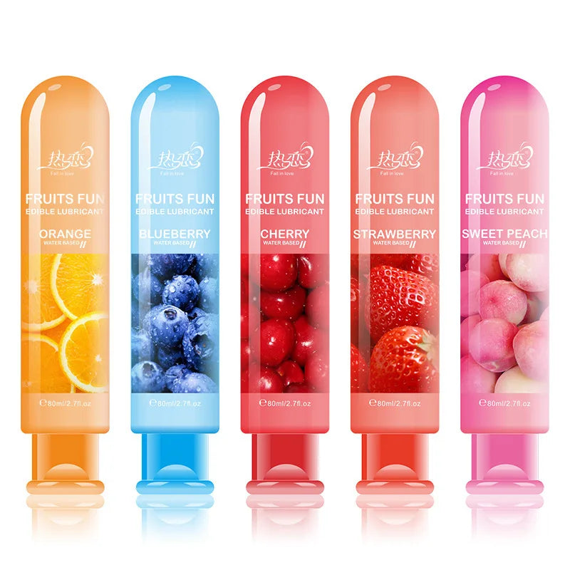Adult Sexual Body Smooth Fruity Anal Vagina Lubricant Gel Sex Toy Health Product Perfect To Warm Up Sensual Massage Lubrication
