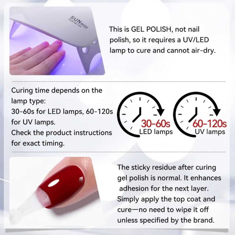 BORN PRETTY 250g Super Top Coat Gel Nail Polish Base Gel Matte Top Coat Semi-Permanent Varnish Soak Off Nail Art Functional Gel