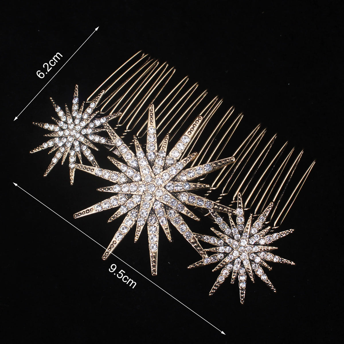 Floral Pearl Rhinestone Hair Comb Elegant Metal Leaf Bridal Hair Clip Pins Wedding Hair Accessory for Bride Updo Hairstyle