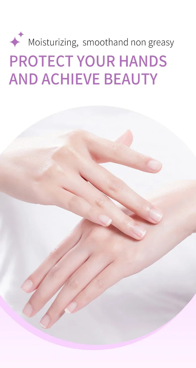 Five piece fruit scented hand cream for moisturizing and long-lasting fragrance retention. Hand care mask cream
