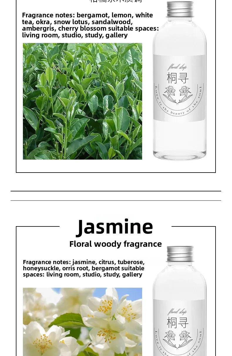 500ml/200ml For Aromatic Diffuser Shangri-La /Ebony /Hilton/Lavender Aromatherapy Essential Oil Supplement Liquid Fragrance Oil
