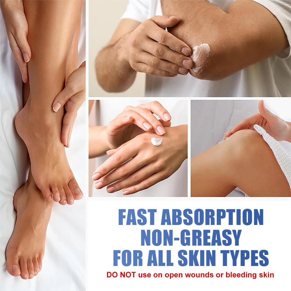 60% Urea Cream Hand & Foot, Moisturizing Cream Rich in Salicylic Acid and Glycerin , Suitable for Dry, Rough, Cracked Heels