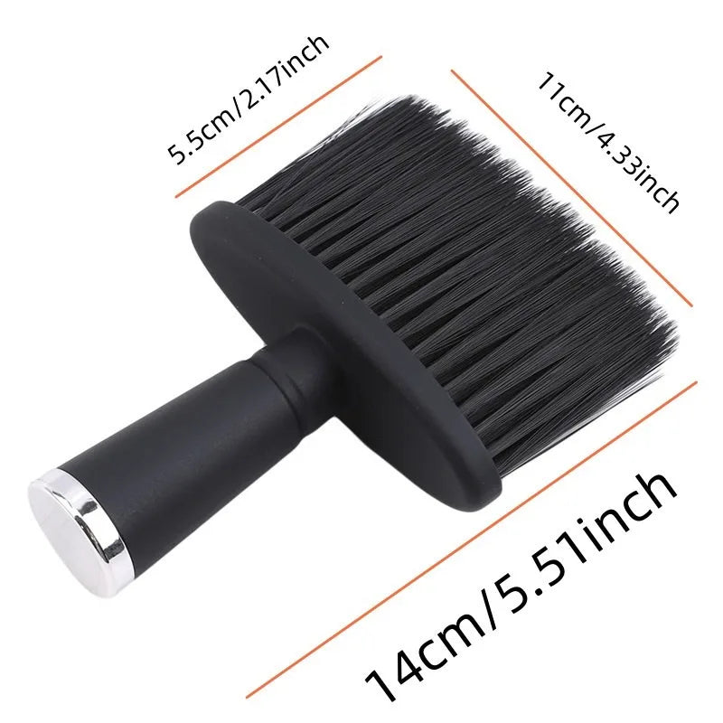 1pcs Hair Brush Neck Face Duster Hairdressing Hair Cutting Cleaning Brush Barber Salon Accessories Hairdressing Styling Tool