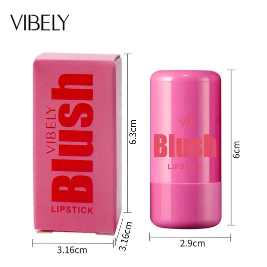 4Colors Multi-Use Jelly Tint Blush Stick Natural Lip Eyes Cheek Stain Moisturizing Cream Contour Makeup Water Lip Gloss Brighten