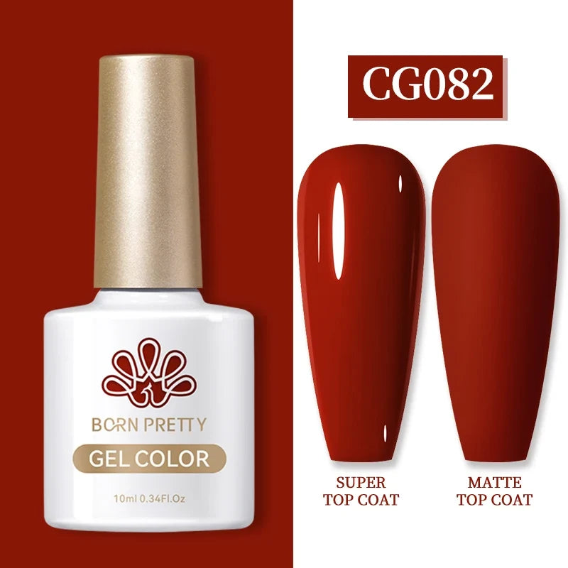 BORN PRETTY 10ml Clear Blooms Gel Polish UV LED Soak Off Nail Art Polish for Spreading Effect Marble Nail Polish Gel Painting