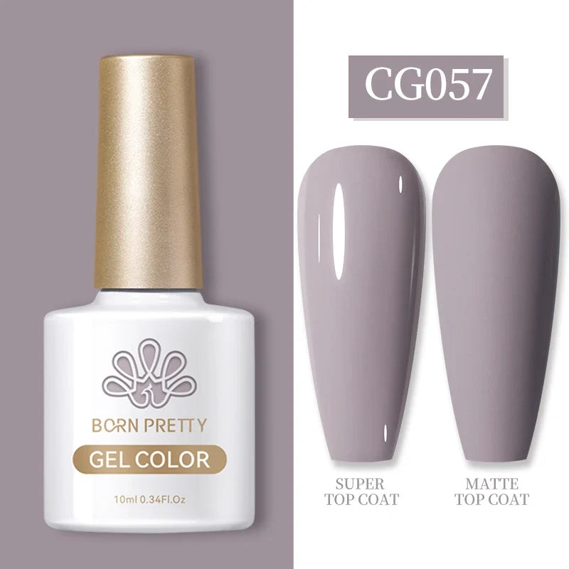 BORN PRETTY 10ml Clear Blooms Gel Polish UV LED Soak Off Nail Art Polish for Spreading Effect Marble Nail Polish Gel Painting