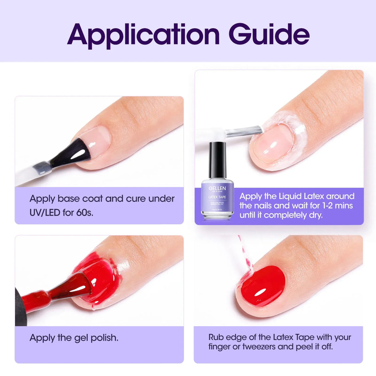 18ml Top Coat Base Coat Gel Set Nail Art No Wipe Soak Off Ultra Glossy Top UV LED Cured Long Lasting Nail Supplies