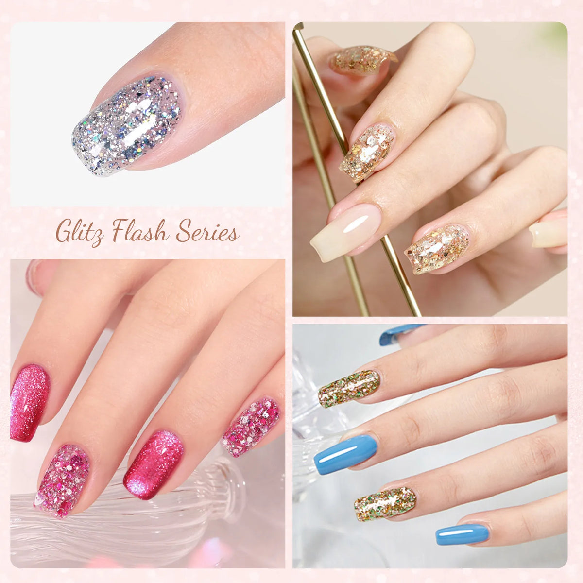 CANNI Cat Eye Gel Nail Polish TPO Free Galaxy Glitter Diamond Sparkle Gorgeous Color Soak Off UV LED Gel For Man Nail Design Gel