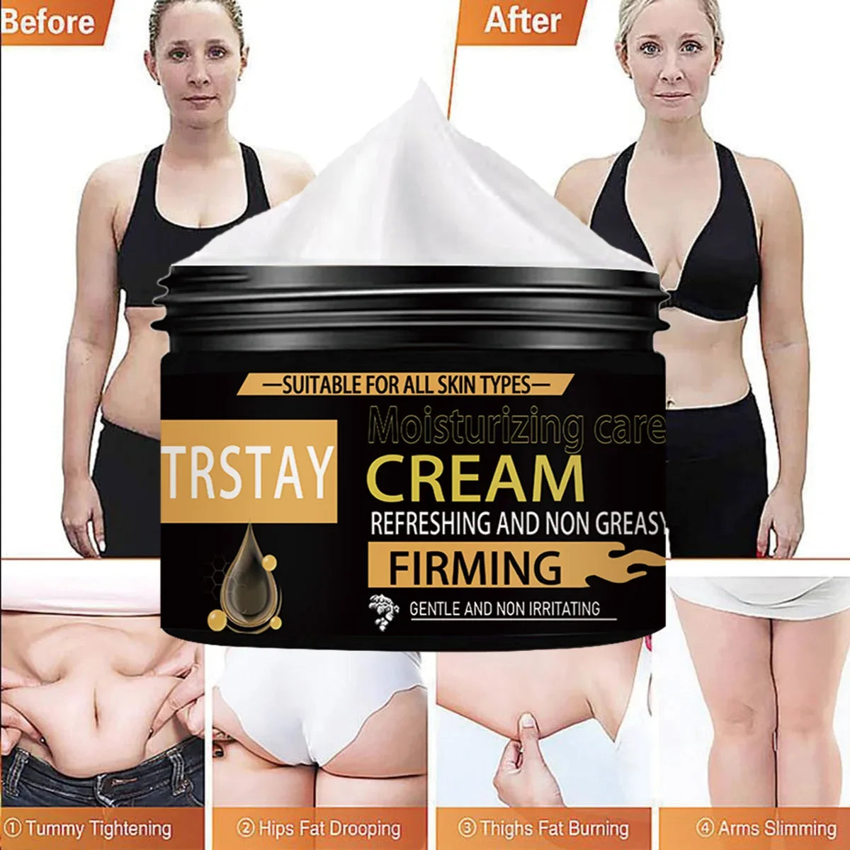 7 DAYS Ginger Slimming Cream Weight Loss Remove Waist Leg Cellulite Fat Burning Shaping Cream Whitening Firming Lift Body Care