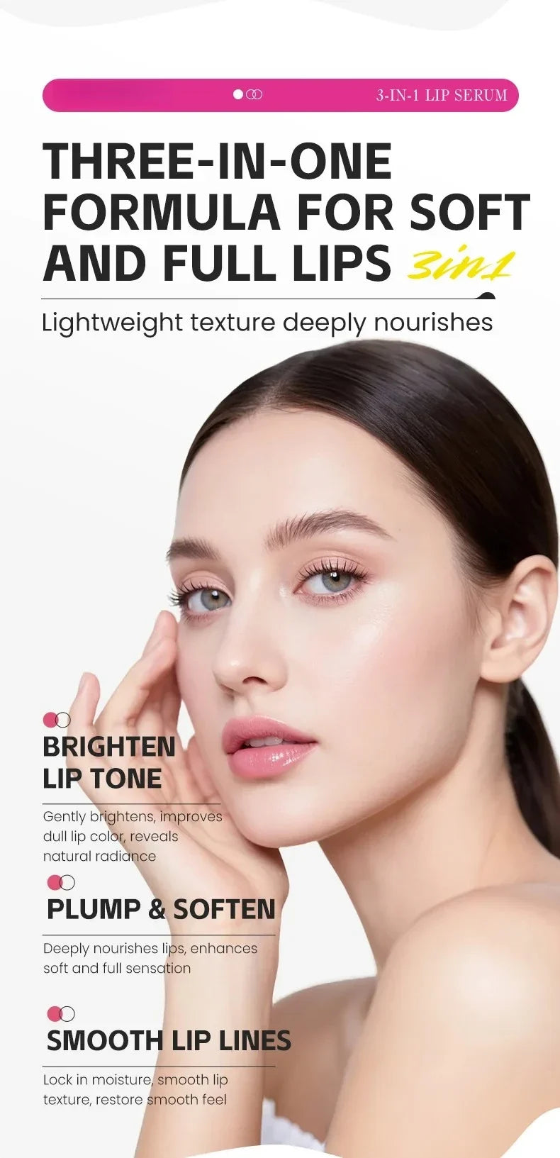 Instant Plumping Lip Essence Oil Increase Lip Elasticity Long-lasting Moisturize Nourishing Lip Plumper Gloss Sexy Beauty Makeup