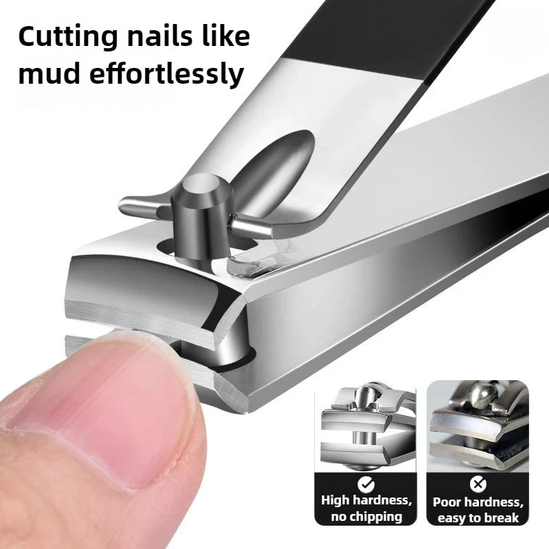 30 Pieces Complete Nail Care Kit Stainless Steel Manicure Pedicure Clipper Set Portable Travel Grooming Tools For Daily Use