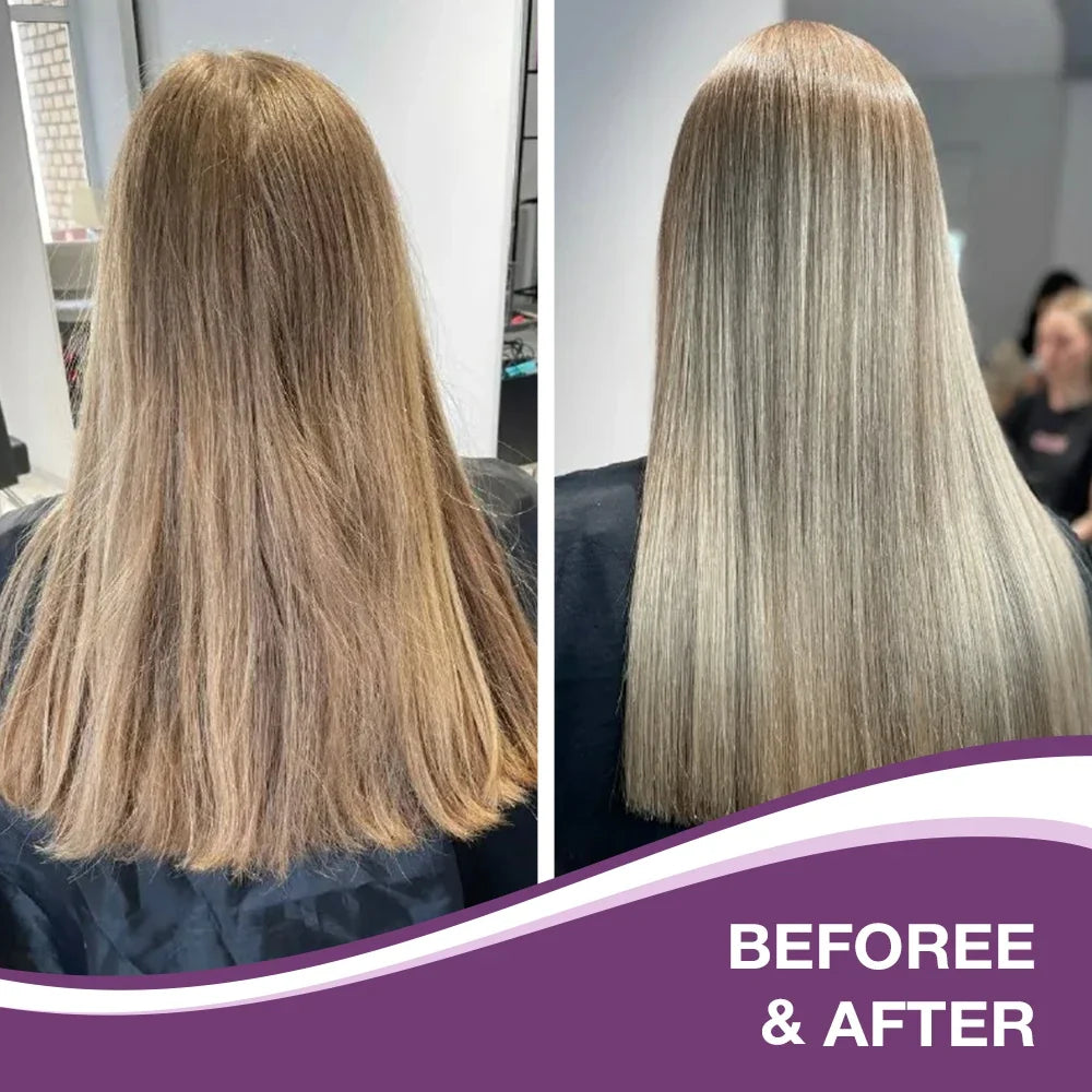 Karseell Purple Hair Mask Purple Shampoo Professional Neutralizes Brass Yellow Tones For Blonde Silver Gray Highlighted Hair