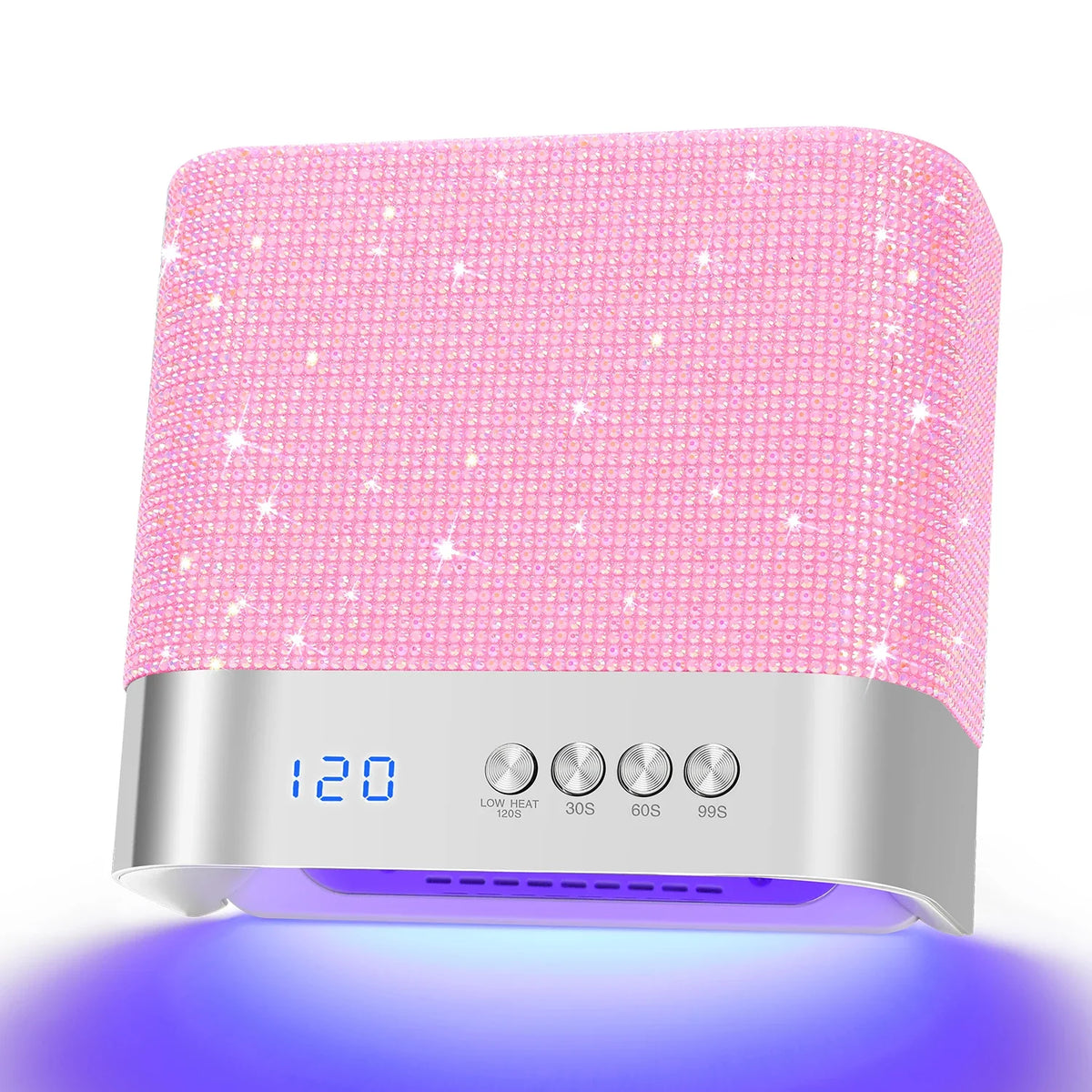DianaBeauty UV Nail Lamp Portable Nail Dryer with 4 Timer Settings Professional Manicure Lamp with Smart Sensor UV Light Dryer