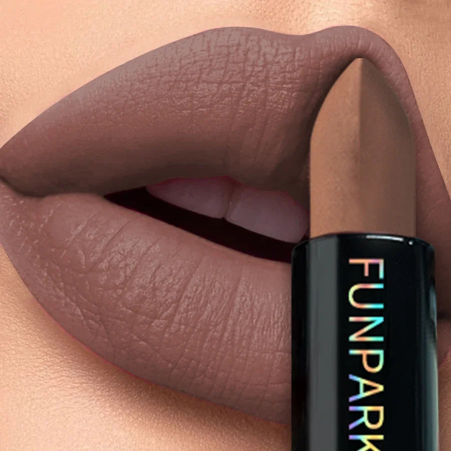 25-Color Matte Lipstick Waterproof Long Lasting  Velvet Finish Lip Tint Smooth Matte Lip Color Smudge-proof Lip Liner Lip Makeup