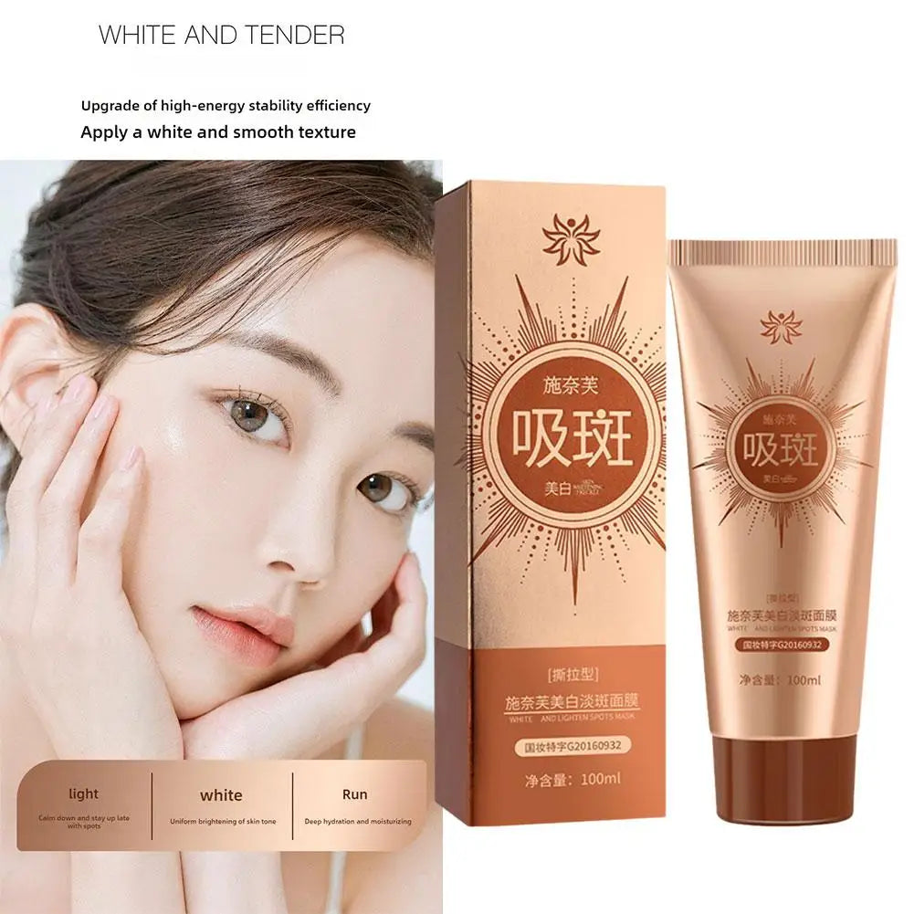 2/3PCS Spots Peel-Off Facial Mask Anti-Blemish Freckle Brightening Off Mask Deeply Clean Pore Tightening Moisturize Glowing Skin
