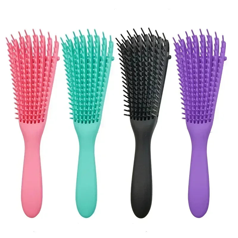 Children Girls Detangling Hair Brush Scalp Massage Combs for Curly Hair Brush Detangler Hair Brushes for Baby Barber Accessories