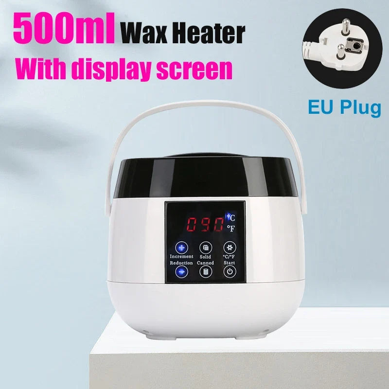 Electric Wax Heater Hot Wax Machine Paraffin Pot Warmer Hair Removal Waxing Machine Wax-melt Epilator Quick Heater