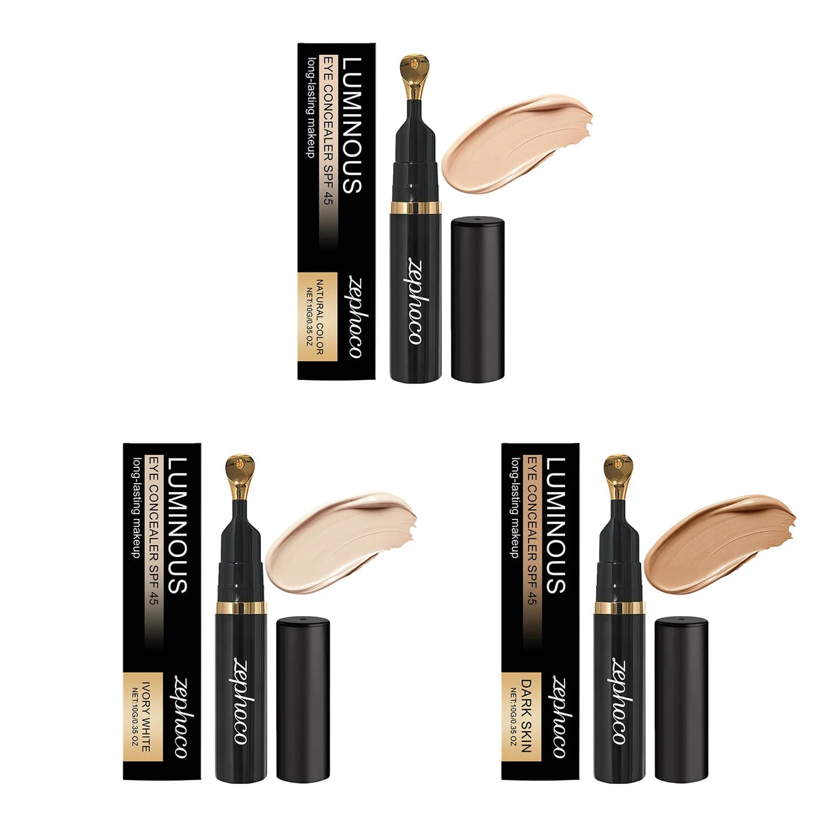 Eye Concealer Covering Dark Circles Under the Eyes Spots Pimples Full Coverage Groove Repair Eye Makeup Face Cosmetics