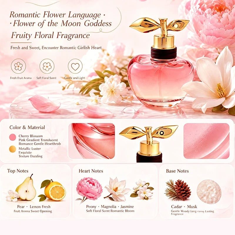 Creative Butterfly-shaped Perfume 35ml Citrus Vanilla Jasmine Luxury Eau De Toilette Women's Long-lasting Charming Fragrance