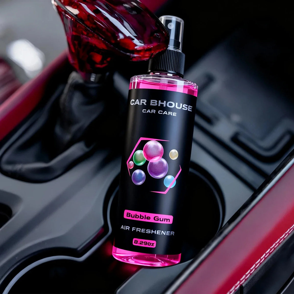 Car Air Freshener Spray Car Fragrance Flower Fruit Scent Fresh Perfume 8.29oz/245ml Large Capacity Car Interior Deodorant Spray