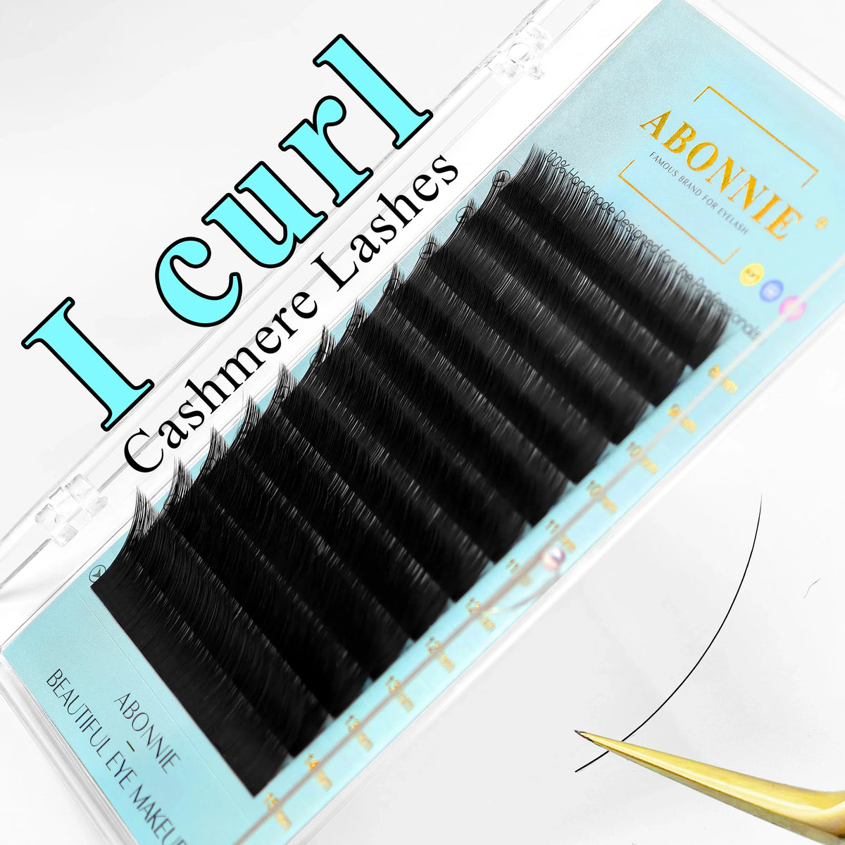 Abonnie Multi Layer Wispy Lashes Pre-Bundled Eyeash Extensions 3D Fluffy Camellia Eyelashes Automatic Flowering Lash LB Eyelash