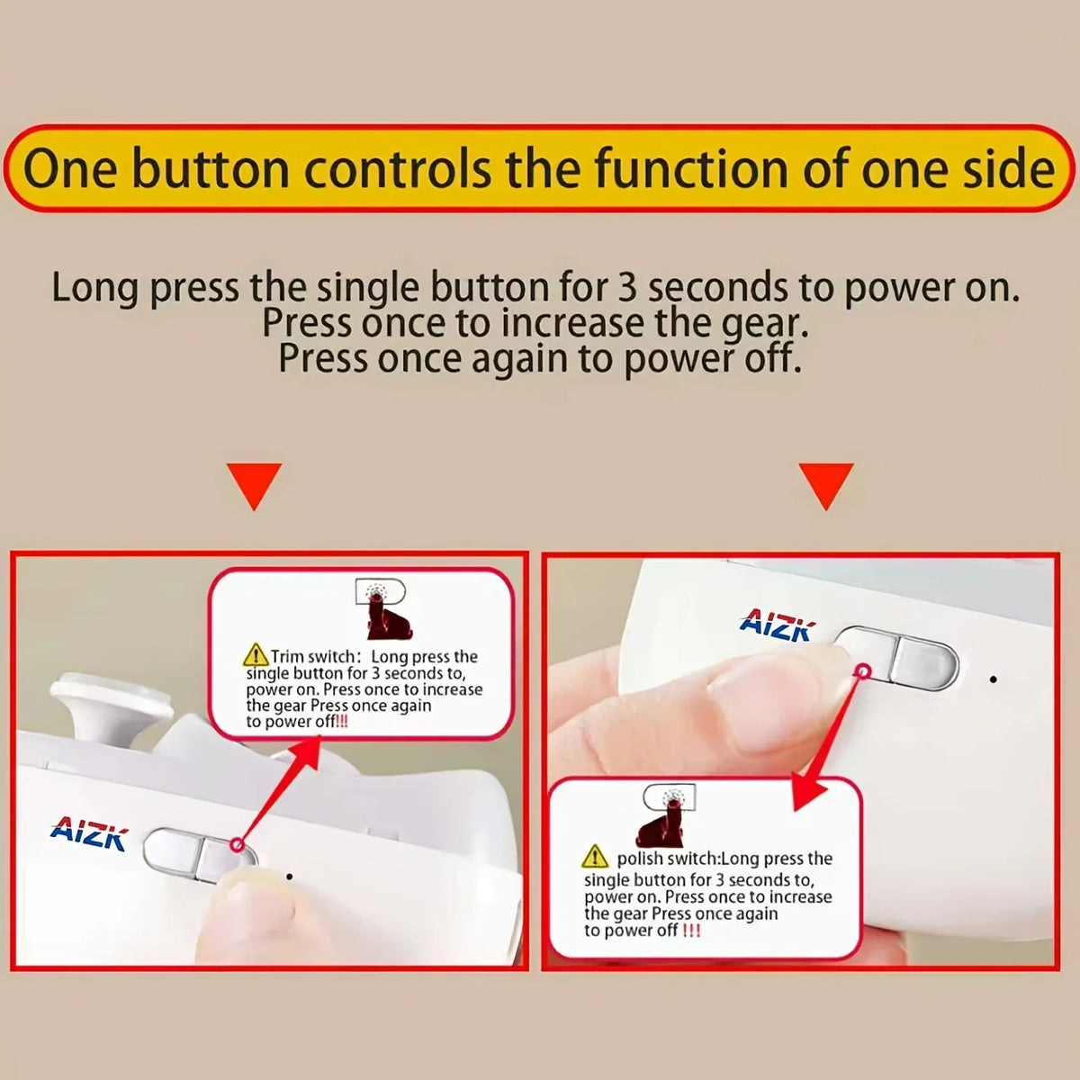 2-in-1 Electric Nail Clipper & Polisher with LED Light, USB Charging, Safe Grinding for All Ages, Valentine's Gift