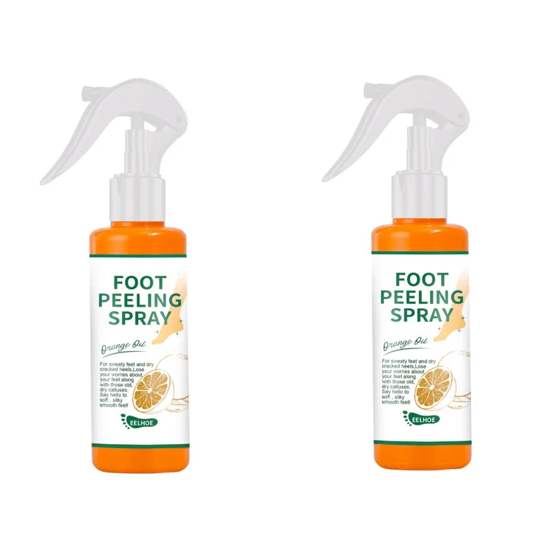Eelhoe Foot Peeling Spray Dead Skin Remover Anti Crack Improve Rough Soften Moisturize Dry Skin Cleans Feet Exfoliating Liquids