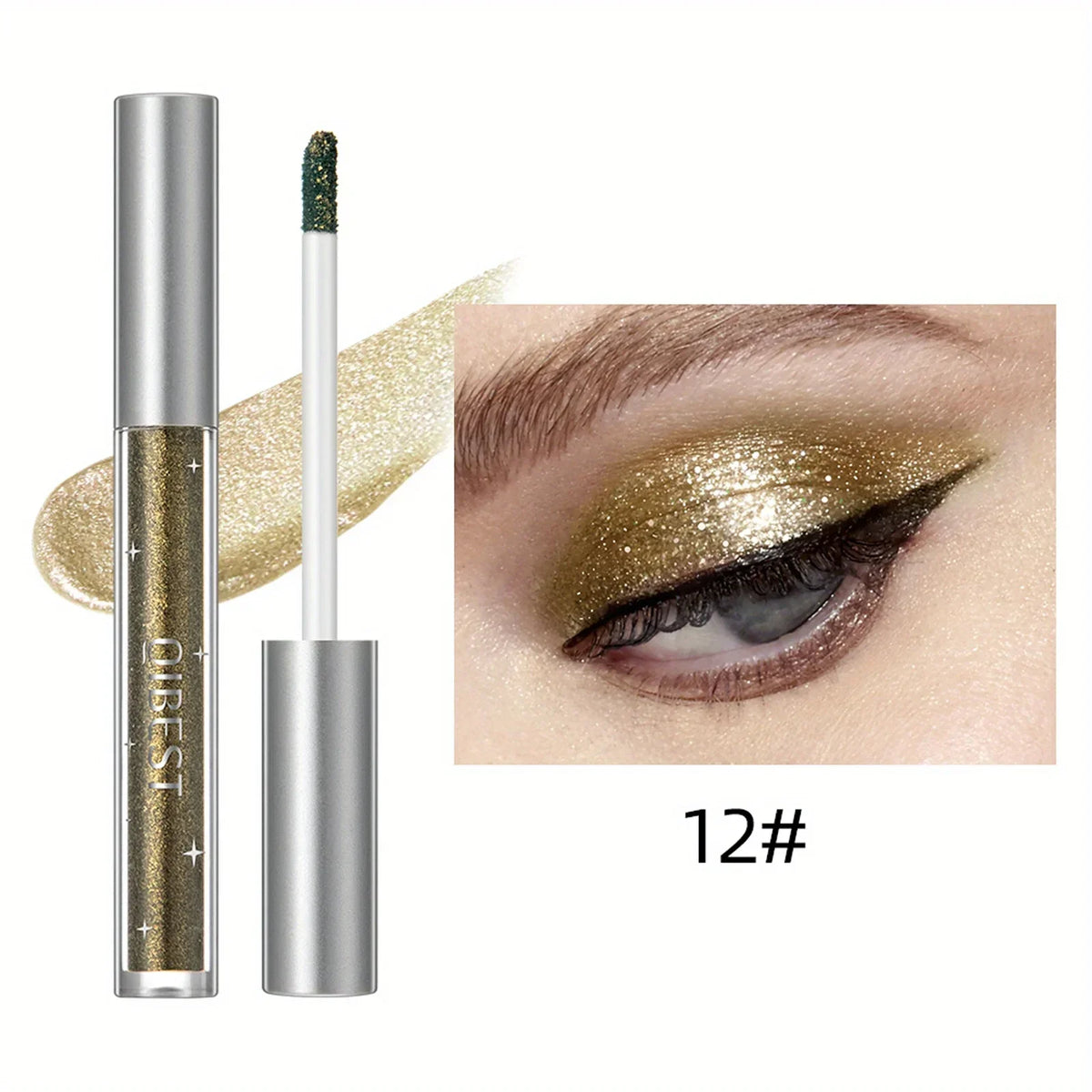 1PC Liquid Eye Shadow, Waterproof, Anti Smudge, Durable, Creates Perfect Eye Makeup