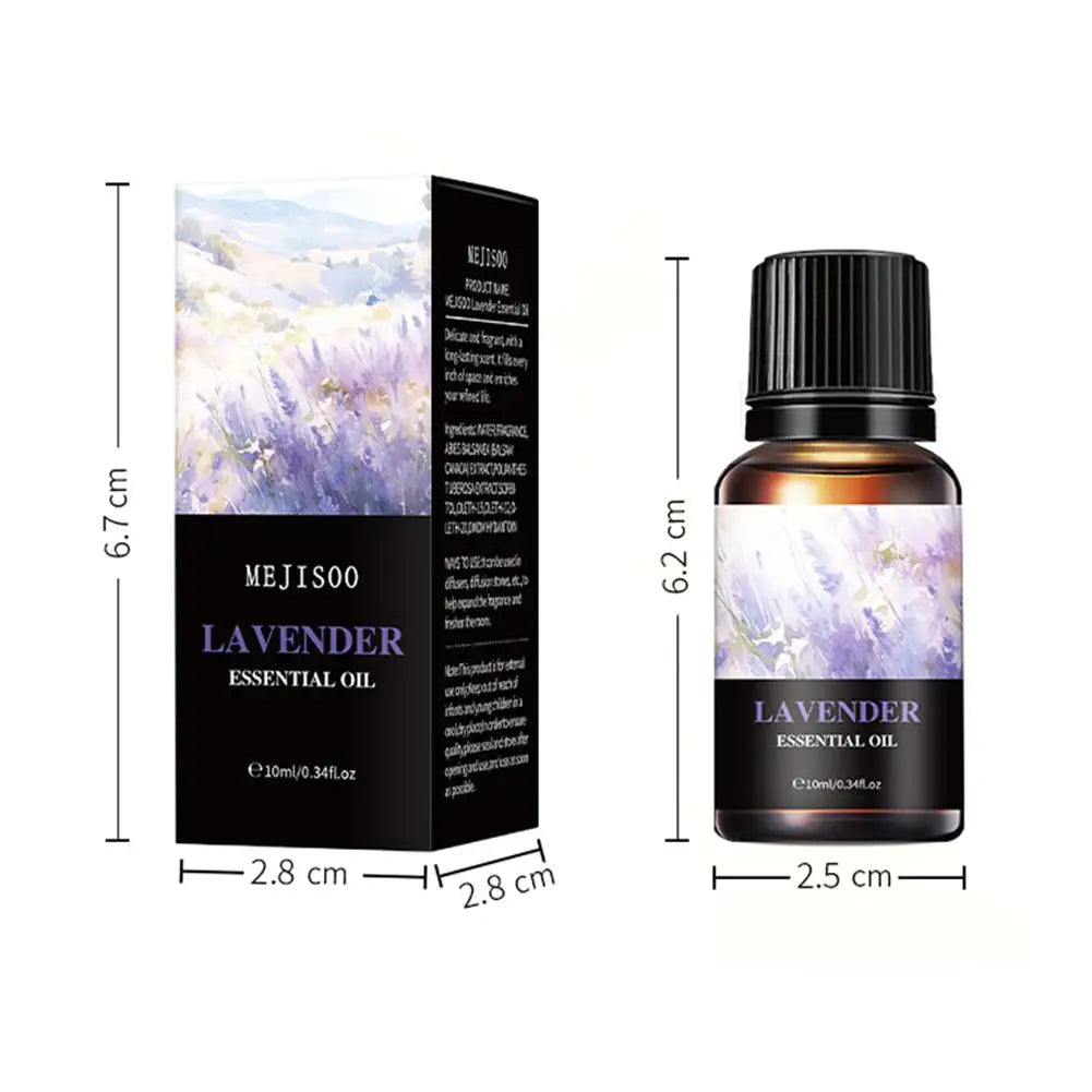 15 Scents Water Soluble Fragrance Oils - 10ml Aromatherapy Oil for Diffuser, Room Deodorizer, Air Freshener, Home & Car