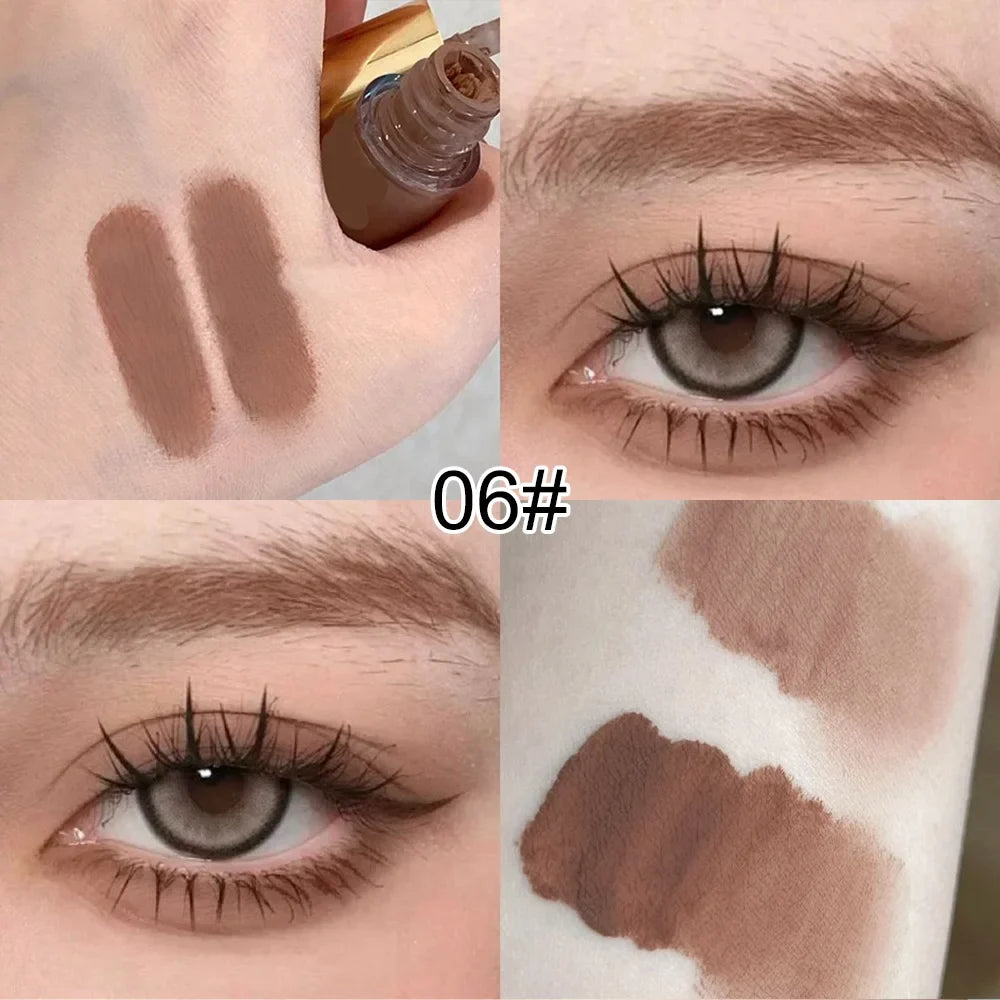 Kakashow Mist Eyeshadow Liquid Matte Pearlescent Shimmer Brightens Earth-colored  Liquid Eyeshadow, Complete Eyemakeup in 3 Min