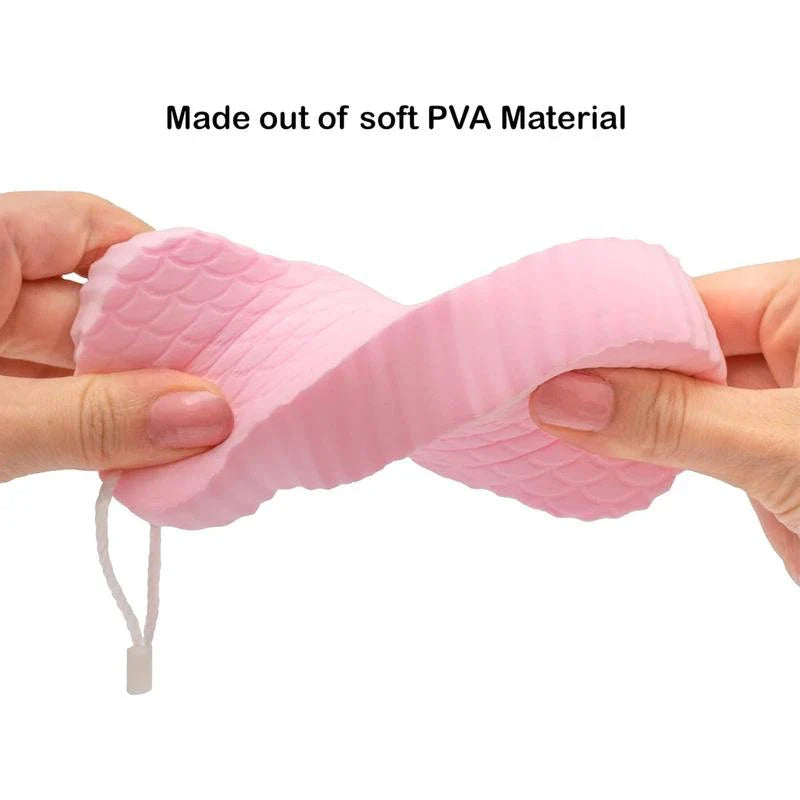 Bath Sponge Exfoliating Bath Scrubbing Tools Body Washcloth Skin Scrubber Relax Exfoliating Skincare Shower Scrubbing Tool