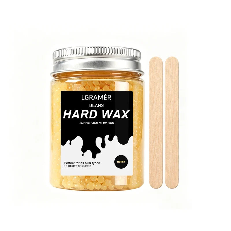 80g/380g Hard Wax Beans,Heating Hard Waxing Painless Hair Removal,Depilatory Wax Beads For Leg Armpit Full Body,Non-irritating