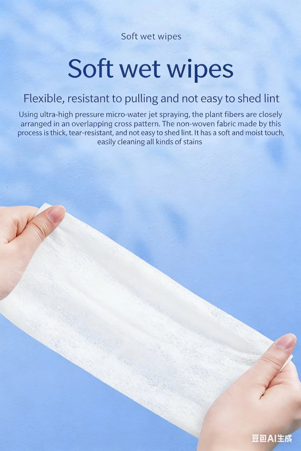 80 Counts Large Baby Hand & Mouth Wipes with Lid, Extra Thick & Soft for Newborns