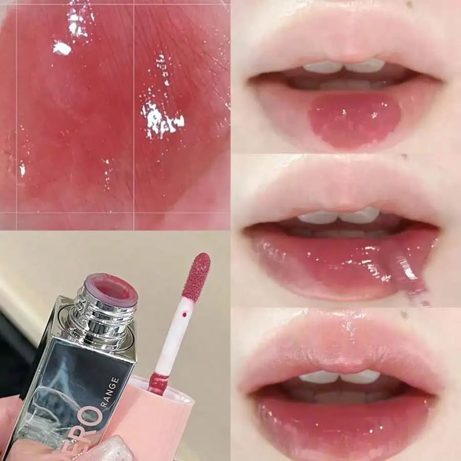 Herorange Glossy Lip Gloss Hydrating Non-Sticky Multi Shades for Beginners Daily & Gift Use
