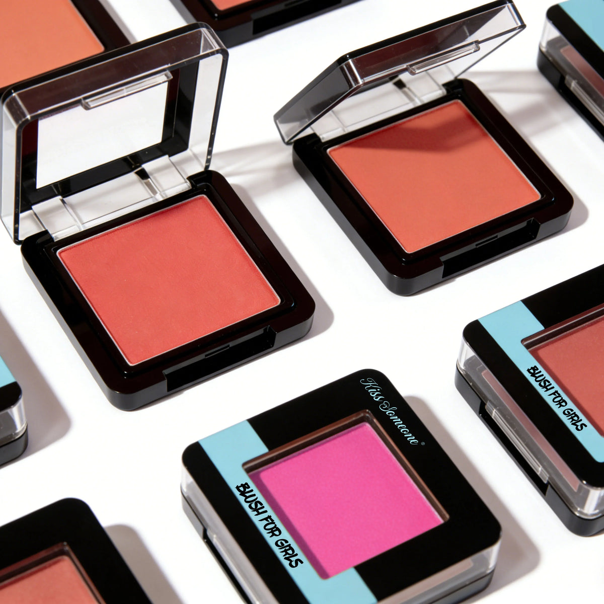 Blush for Cheeks, Matte Powder Blush Palette, Vegan, Cruelty-Free, High Pigment, Long Lasting, Buildable, Lightweight