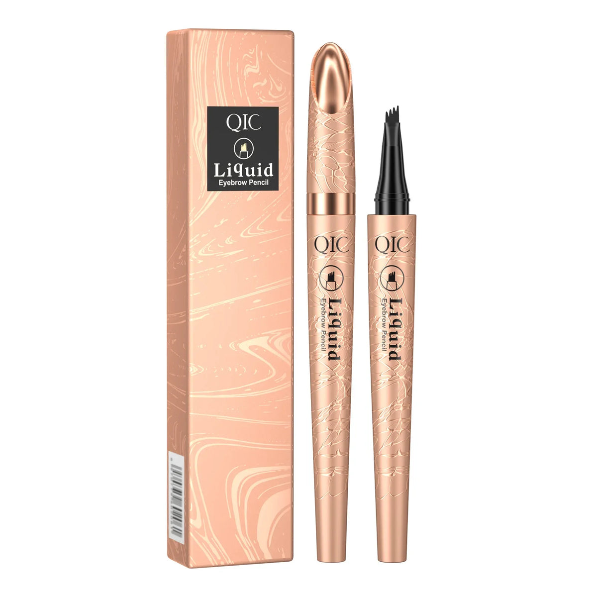 4 Tips Eyebrow Pen Waterproof Anti-smudge Long Lasting Liquid Brow 4 Colors Microblading Natural Wild Eyebrow Makeup