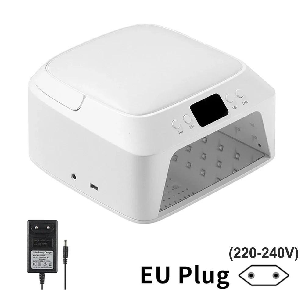 71 LEDs UV Nail Lamp Large Space Nail Dryer with Hand Pillow Smart Sensor 72 W Professional UV Lamp For Nails Manicure Pedicure
