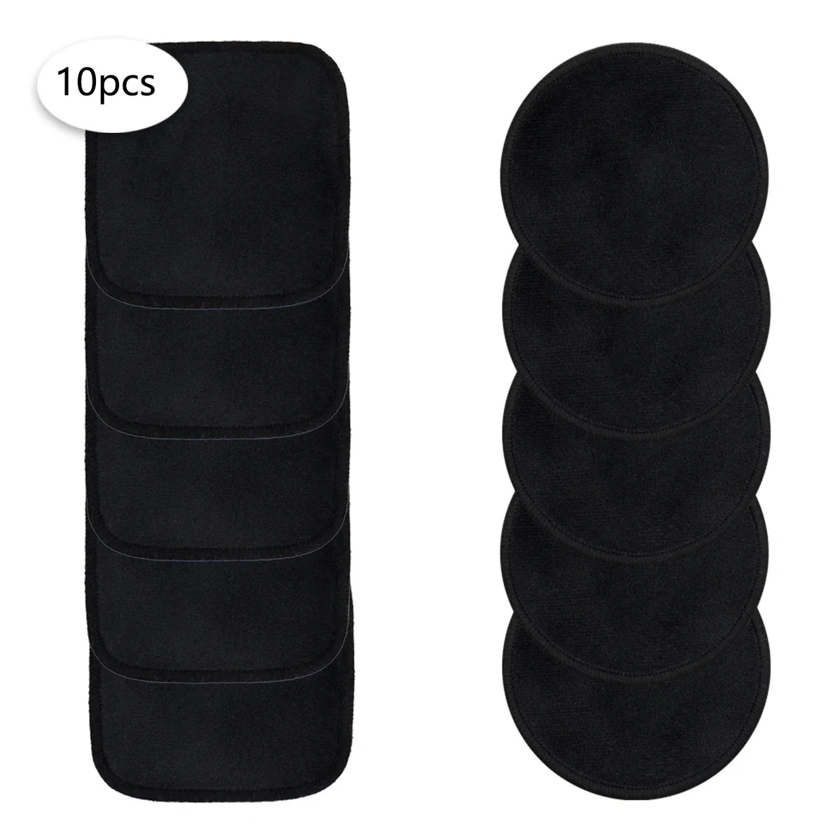 10/20/30 Reusable Makeup Remover Pads, a Gentle Facial Cleansing Sponge Suitable for All Skin Types, Odorless, Beauty Tool