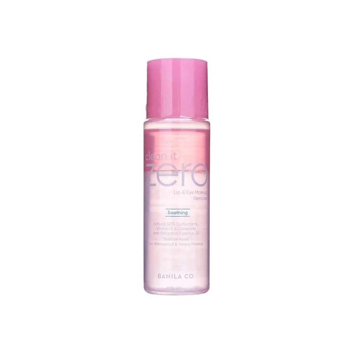 BANILA CO Clean it Zero Soothing Lip&Eye Makeup Remover 99ml,Deep Cleansing,Gentle Non-Irritating,Korean Cosmetic,Korean Makeup