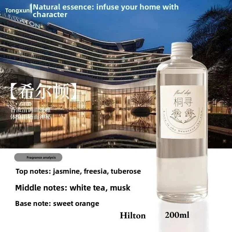 500ml/200ml For Aromatic Diffuser Shangri-La /Ebony /Hilton/Lavender Aromatherapy Essential Oil Supplement Liquid Fragrance Oil