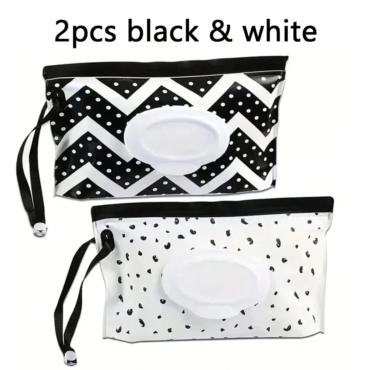 Baby Wipe Case Travel Tissue Holder Wet Wipes Storage Bag Reusable Wet Wipe Pouch For Travel Mask bag Tissue bags Wet wipes
