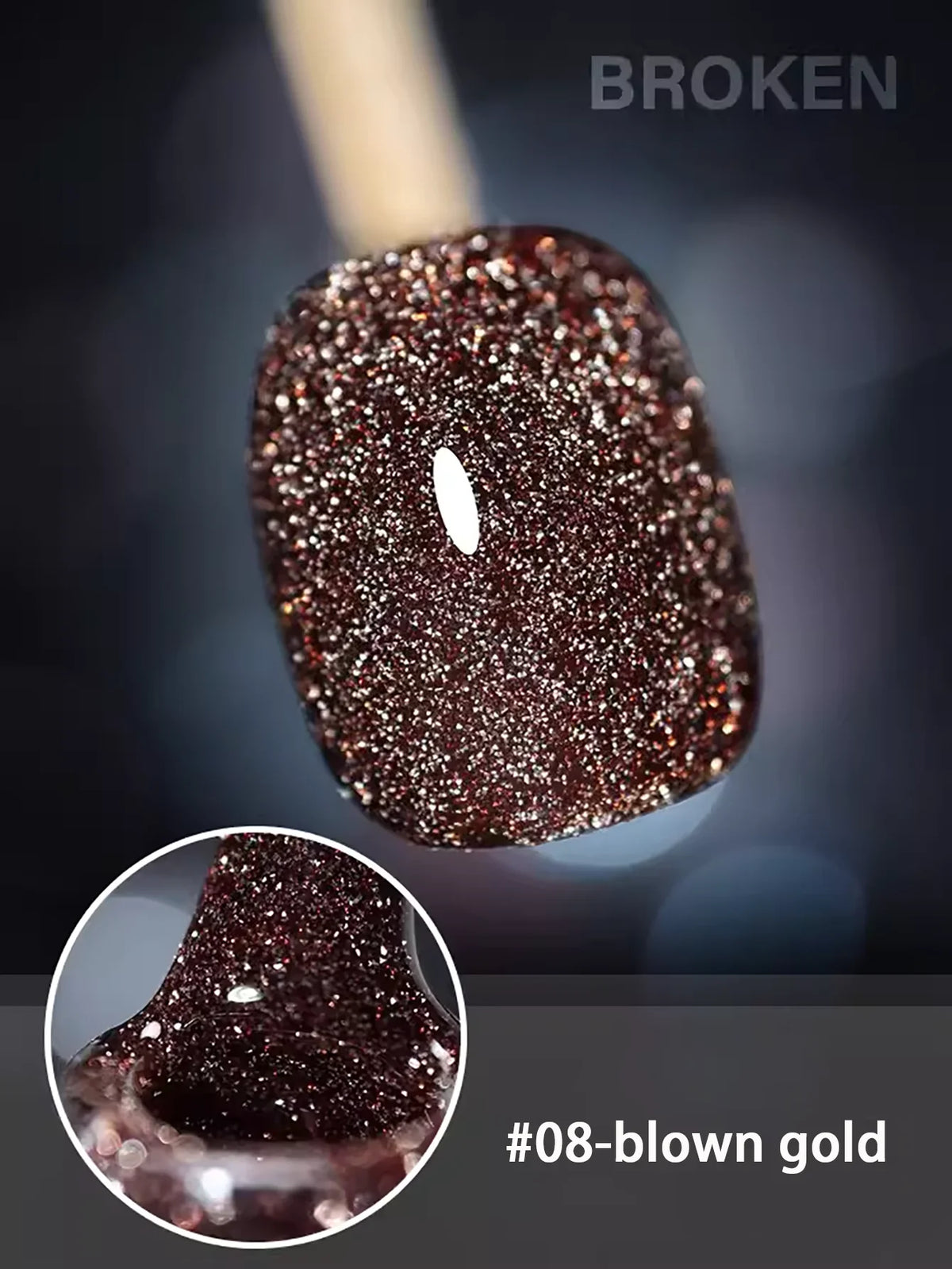 1-12pcs Wine Red Flash Crushed Strobe High Density Diamond Glitter Gel Nail Polish Black Nails Red Nails White Nails