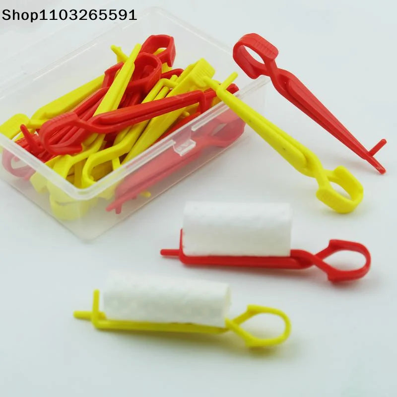 20Pcs Men's Texture Styling Position Clamps Hair Salon Perm Clips Anti-slip Positioning Clip Air Bangs Hair Clip