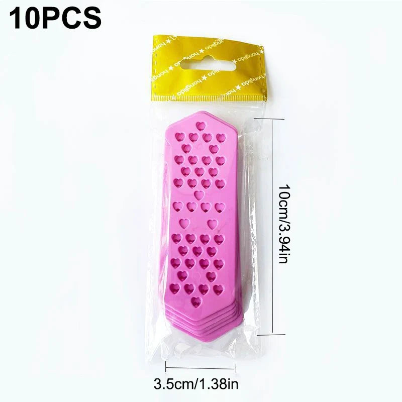 Heat Resistant Hair Pin No-Crease Thermal Clips For Cold Wave Hot Perm Use Salon-Grade Anti-Hair Tie Compression Styling Tools