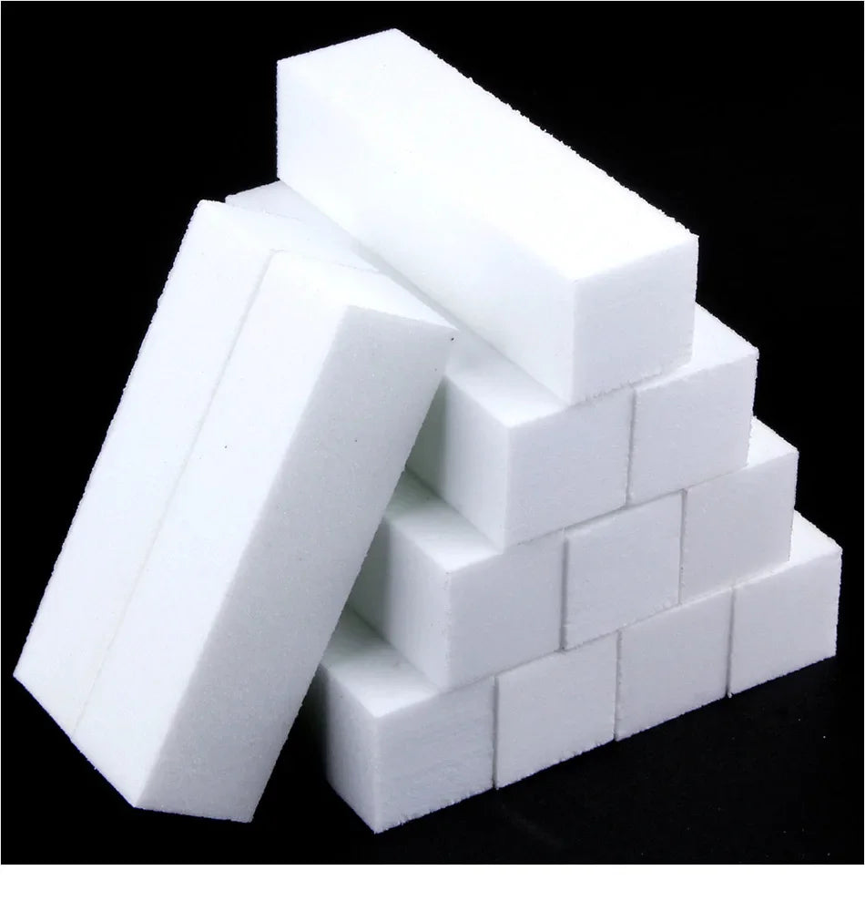 5/10/15/20Pcs Nail Buffer Professional Nail File Polisher Block Manicure Pedicure Files Sanding Polishing Sponge Nail Art tools
