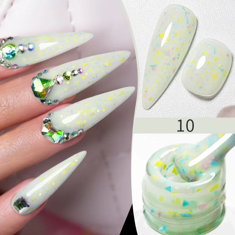 5ml Golden Silvery Metallic Painting Liner Gel Polish Chrome Mirror Effect Semi-Permanent Varnish For Stunning French Nail Art
