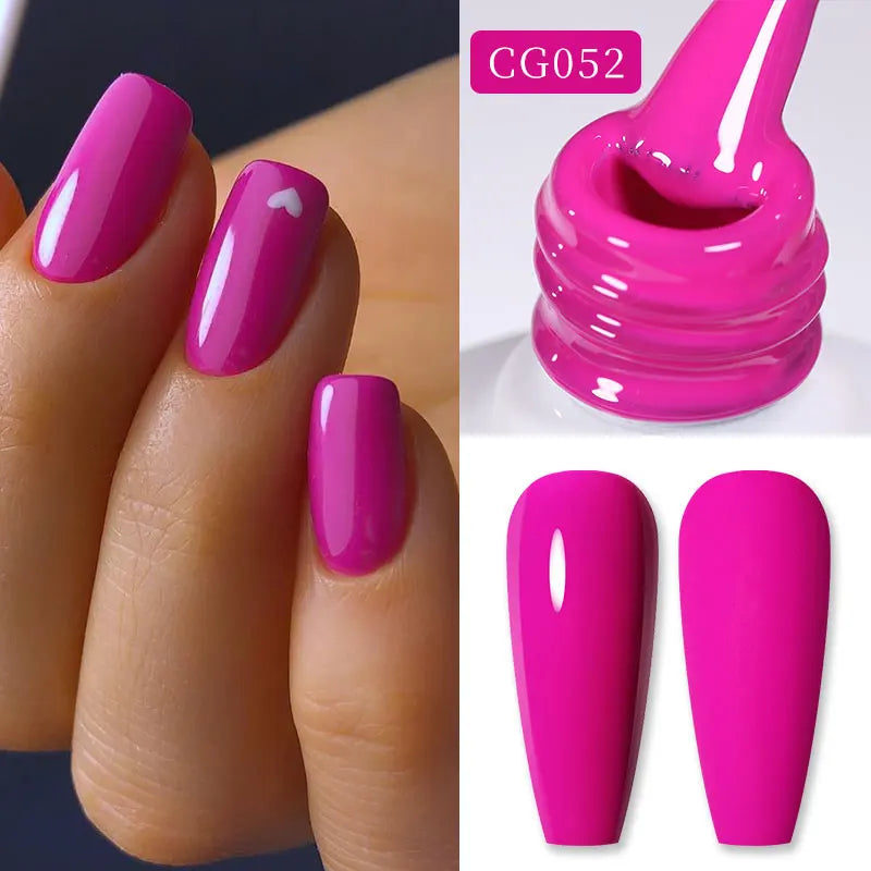 BORN PRETTY 10ml Purple Red Series Gel Nail Polish Winter Dark Purple Nail Art Varnish Semi Permanent Soak Off UV LED Gel