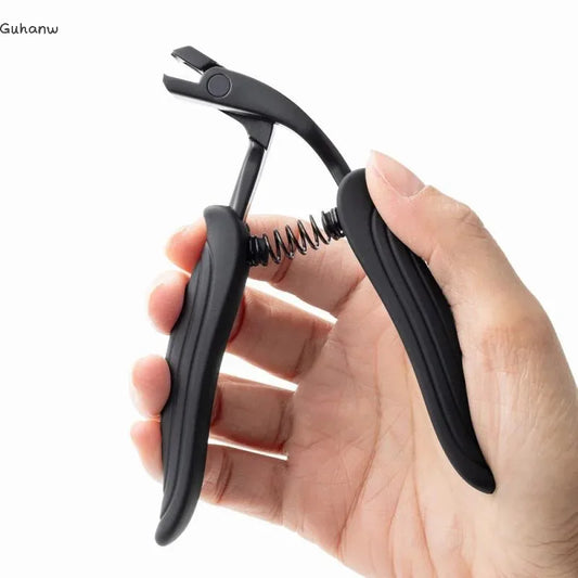 Curved Nail Clipper With Large Opening Three Times Anti-splash Storage Nail Clipper For The Elderly Thick Toenails For Men Women