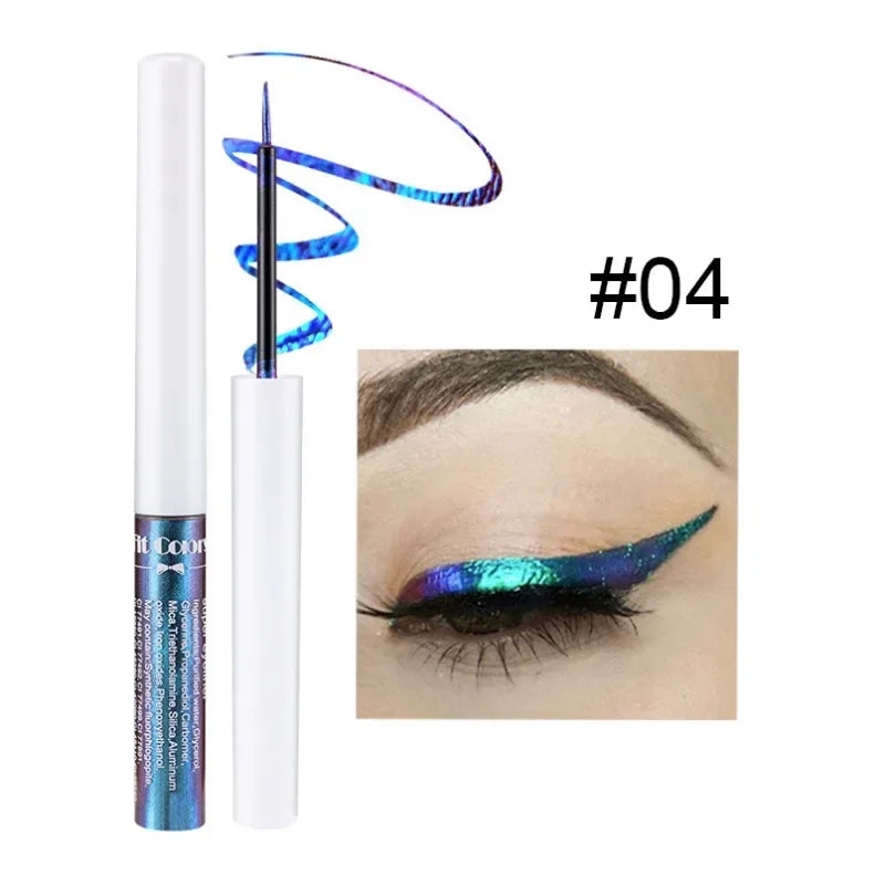 Chameleon Liquid Eyeshadow Metal Chameleon Makeup Lipgloss Shimmer Pigment Glitter Eye Shadow Lipstick Shine Diamond Eyeshadow