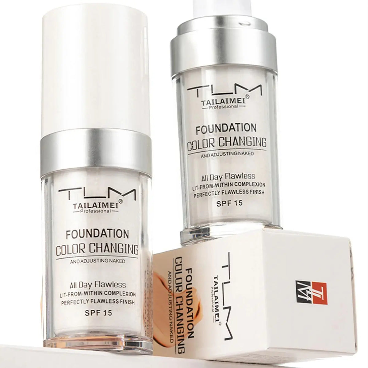 30ml Foundation Magic Color Changing Foundation Liquid Soft Matte Long Lasting Hydrating Makeup Base Maquiagem Korea Makeup
